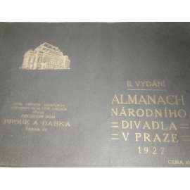 ALMANACH NÁRODNÍHO DIVADLA V PRAZE